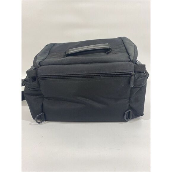 Canon Rebel Nylon Padded Camera Equipment Bag Strap + Pockets 14" x 8" x 8.5" - Picture 12 of 16